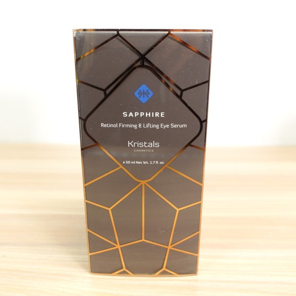 Kristals Cosmetics Sapphire Retinol Firming Eye Lift Serum Anti Aging 50 ml NEW